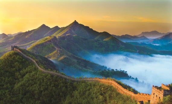 Great-Wall-Mist-landscape-scenery