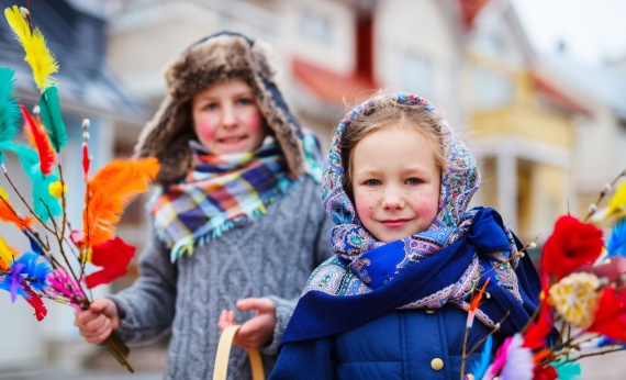 Finland children winter