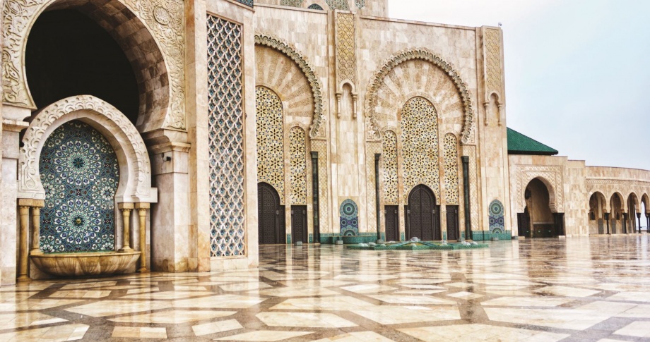 shutterstock_599343749_Hassan II Mosque in Casablanca, Morocco