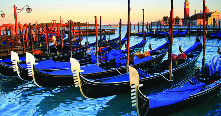 gondolas Venice