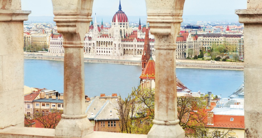 Budapest-through-arch-window
