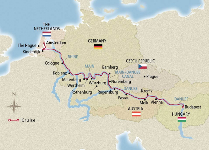 Map of Grand European