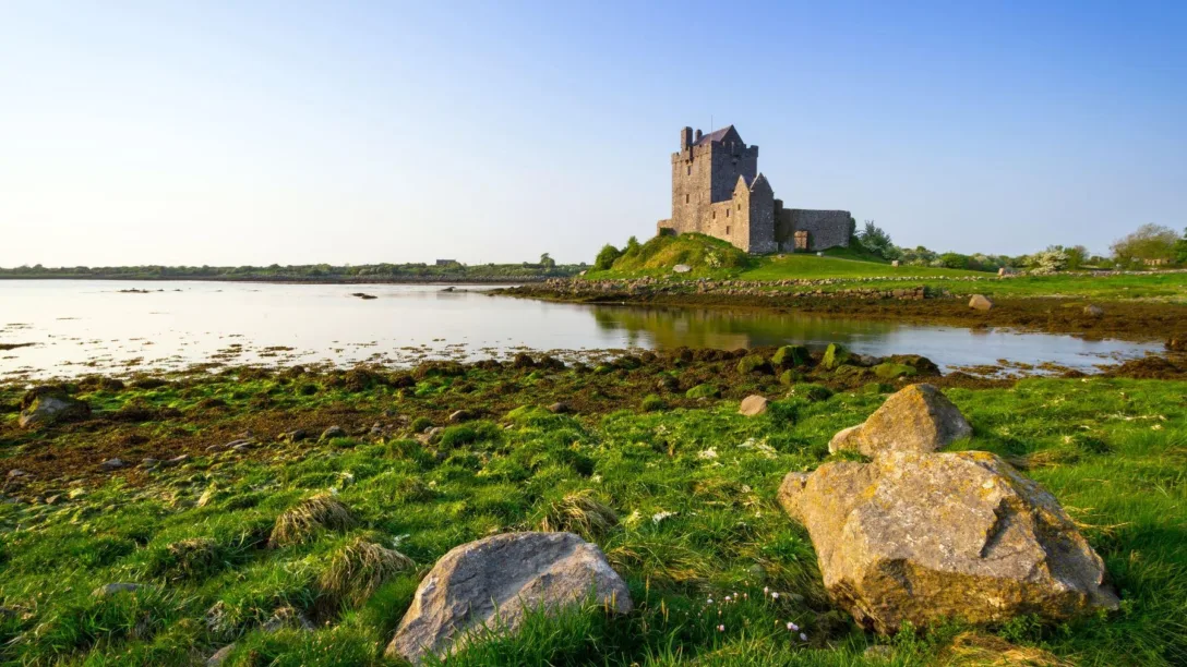 Dunguaire castle in Co. Galway, Ireland shutterstock_251725597