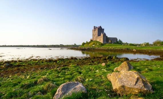 Dunguaire castle in Co. Galway, Ireland shutterstock_251725597