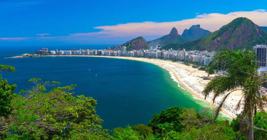Rio beach Brazil